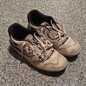 New Balance 550 White and Black size 10